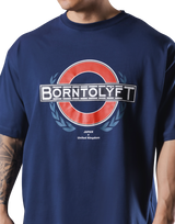 LÝFT Circle Big T-Shirt - Navy