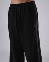 2Line Wide Sweat Pants - Black Special