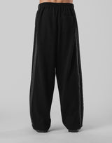 2Line Wide Sweat Pants - Black Special