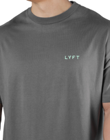 Back Message Big T-Shirt - D.Grey