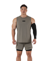 Fire Design Stretch Tanktop - Beige