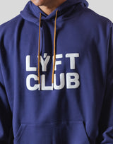 LÝFT CLUB Oversize Sweat Hoodie - Navy