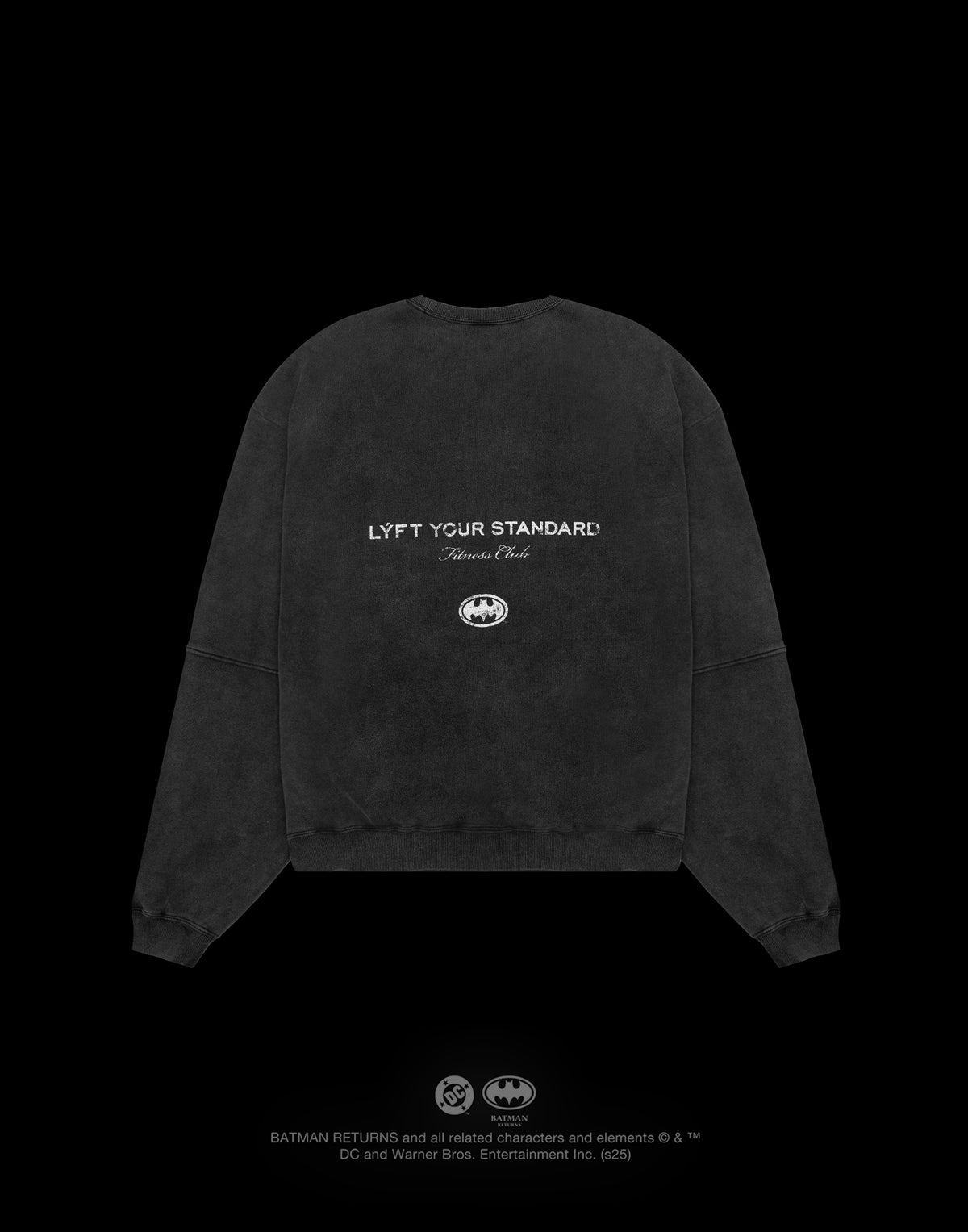 BATMAN / Vintage Crewneck Sweat - Black