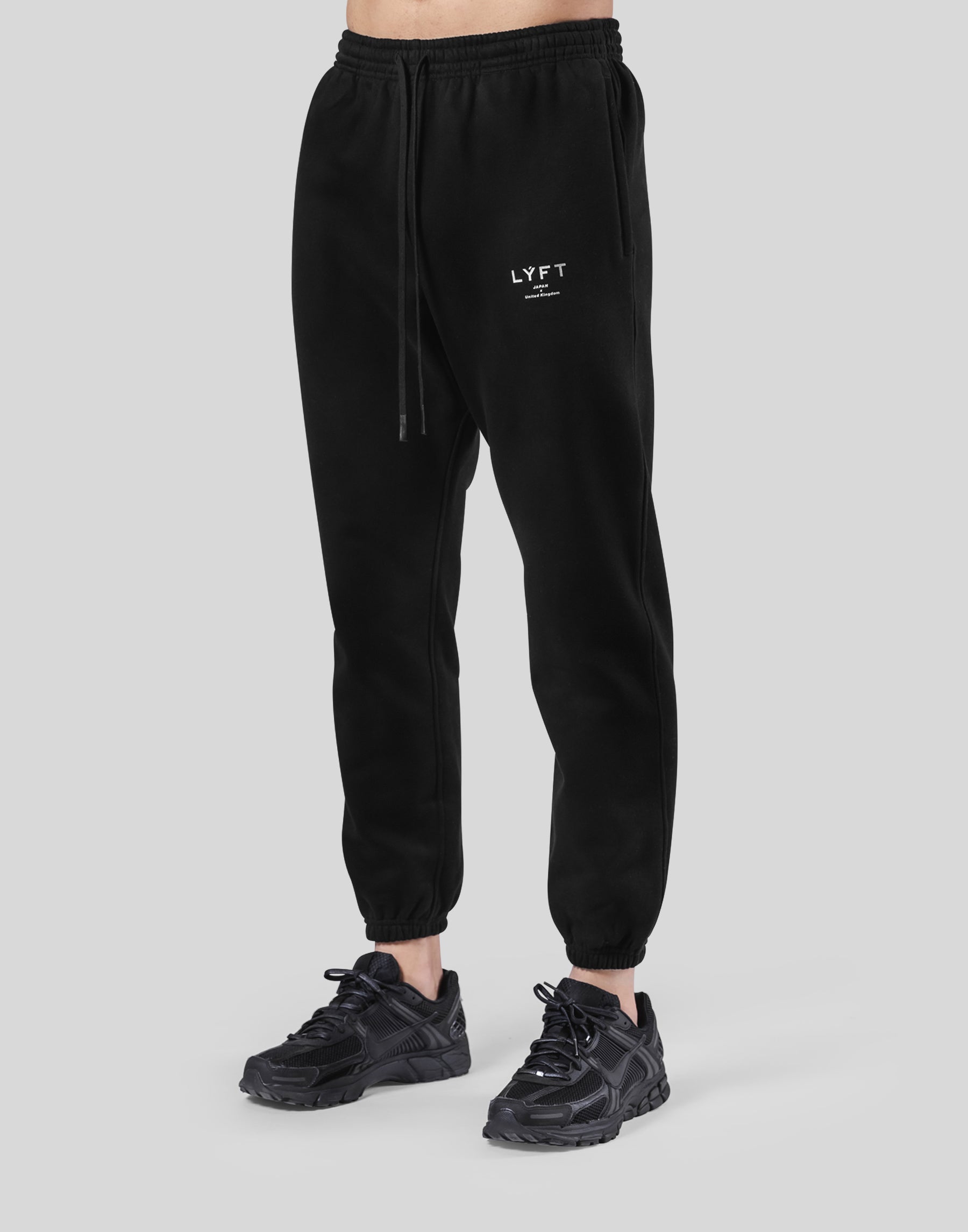 Gymshark Lifting Essentials Graphic Joggers - Black