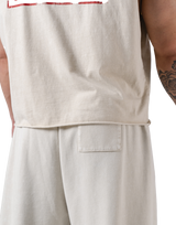 Leg Day Vintage Box Tank Top - Ivory