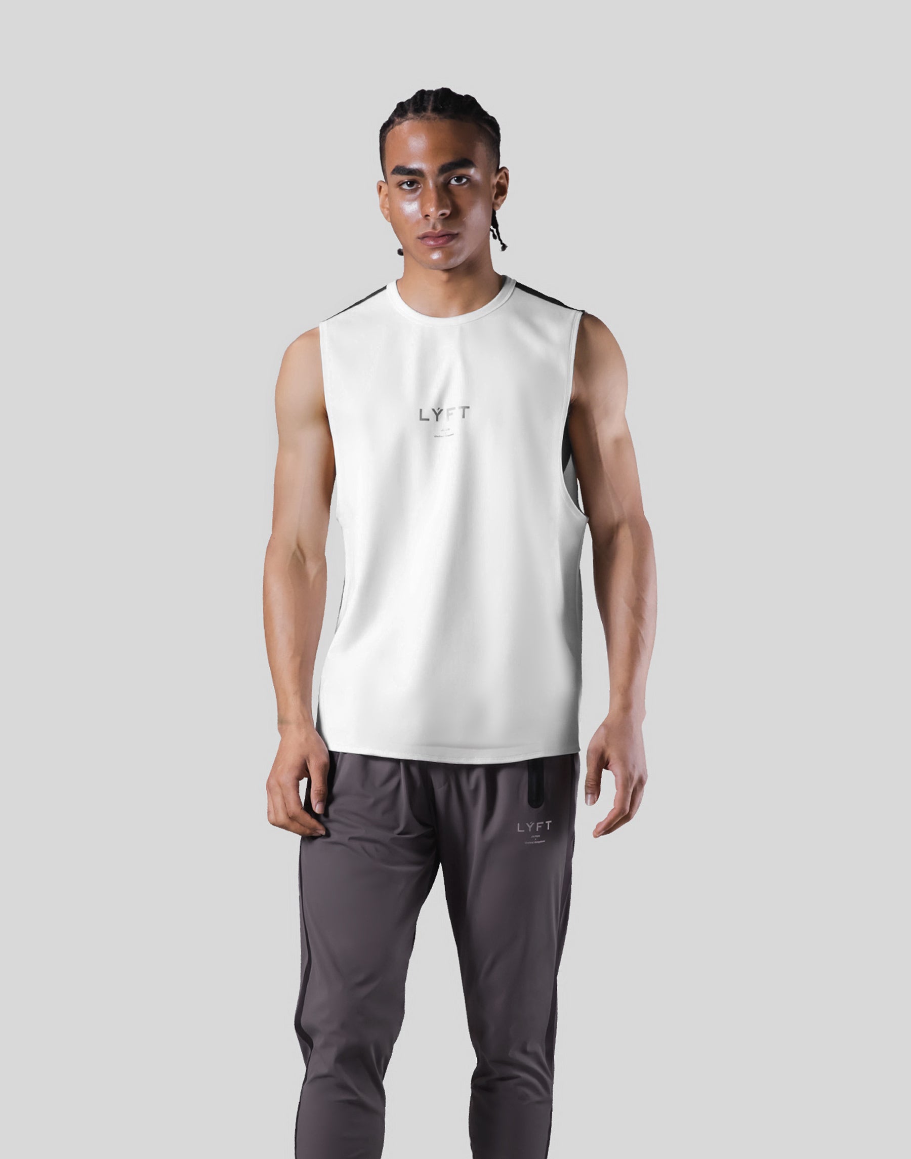 One Line Stretch No Sleeve - White