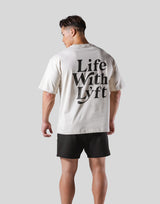 Life With LÝFT Big T-Shirt - Ivory