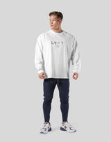 New Flag Oversize Long T-Shirt - White