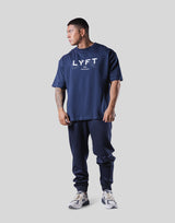 Heritage Logo Big T-Shirt - Navy