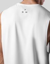 One Line Stretch No Sleeve - White