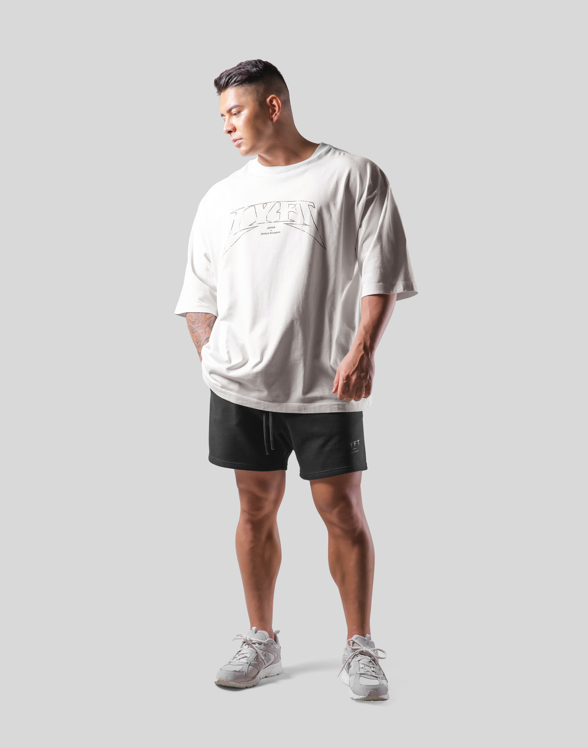 Metal logo Extra Big T-Shirt - Ivory