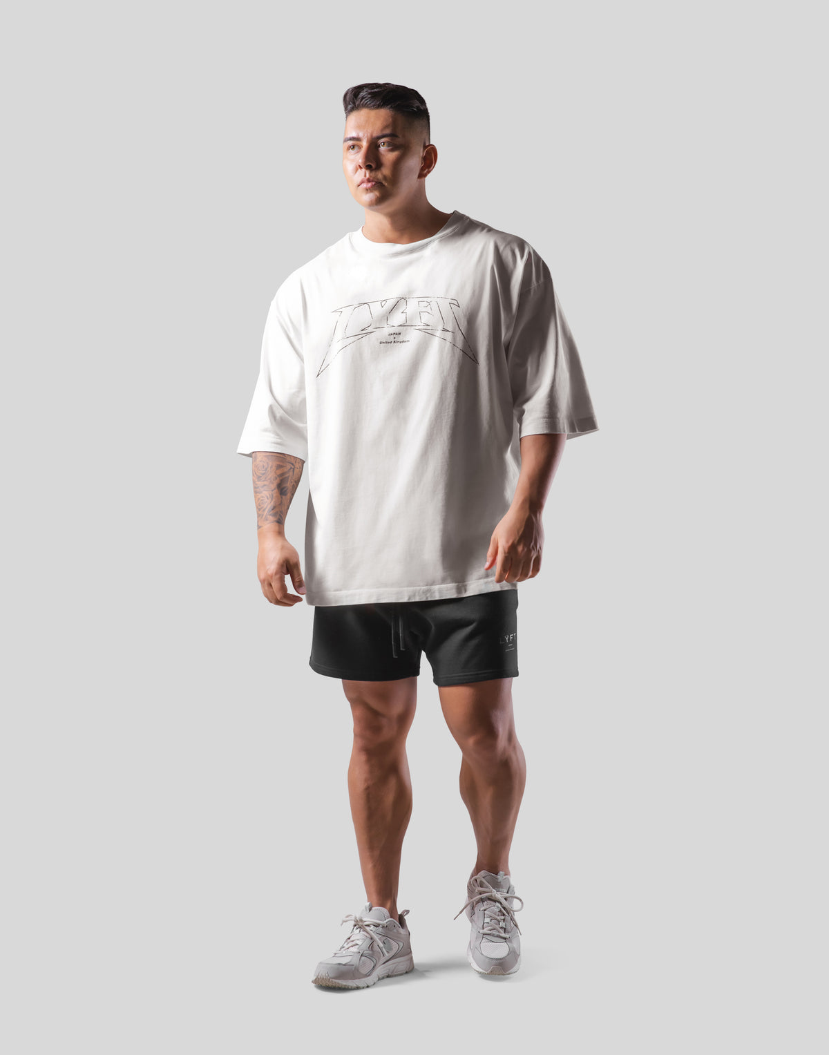 Metal logo Extra Big T-Shirt - Ivory