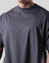 Back Y Plate Logo Big T-Shirt - D.Grey