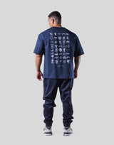 Heritage Logo Big T-Shirt - Navy