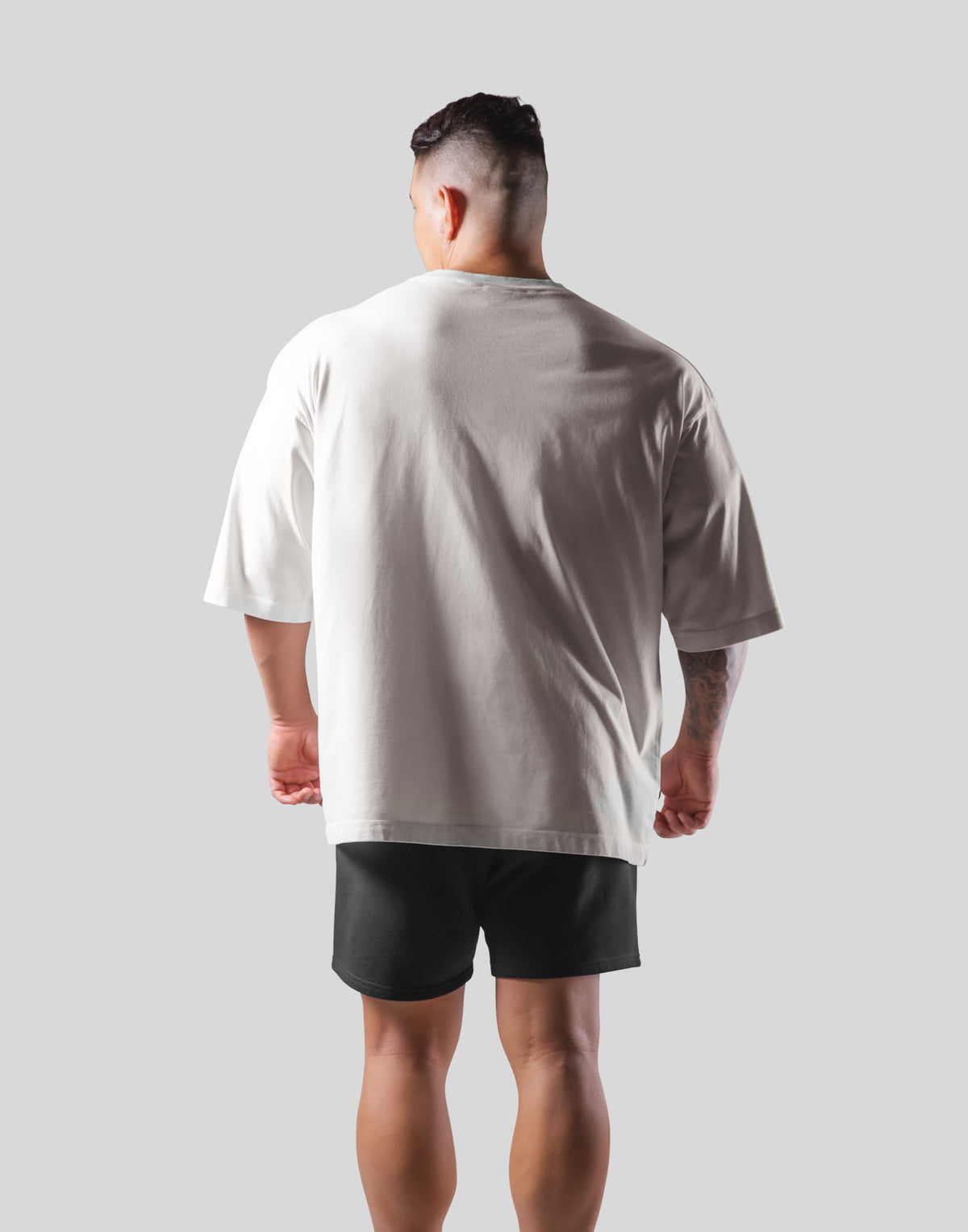 Metal logo Extra Big T-Shirt - Ivory