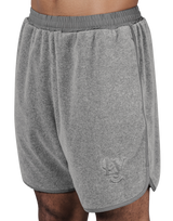 LÝS Logo Pile Shorts - D.Grey