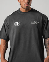 Extend Cotton Team LÝFT Graphic Big T-Shirt - Black