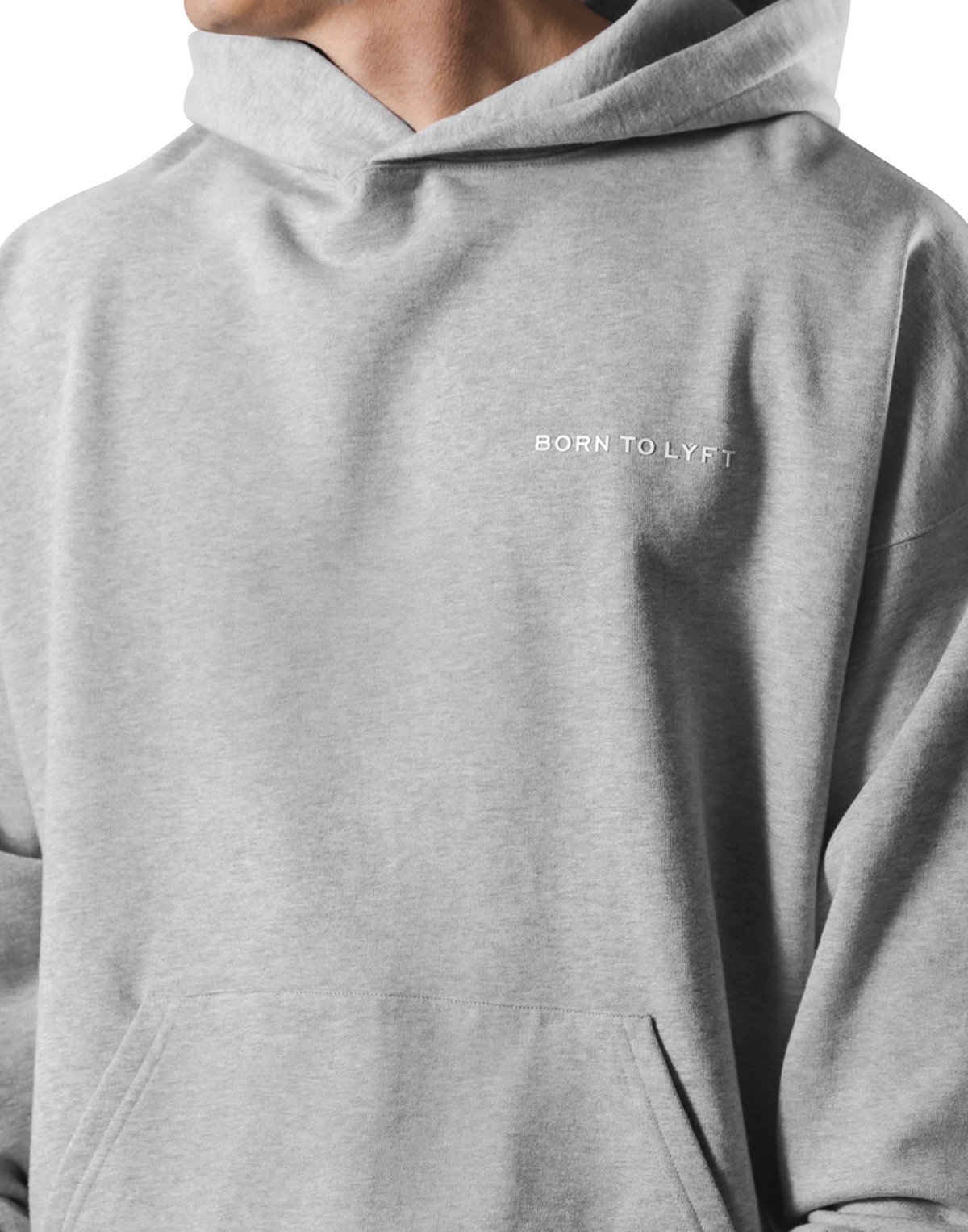 LÝFT Circle Sweat Hoodie - Grey