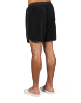 LÝS Logo Pile Shorts - Black