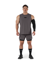 Fire Design Stretch Tanktop - D.Grey