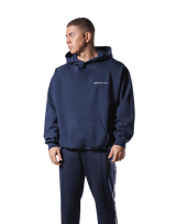 LÝFT Circle Sweat Hoodie - Navy