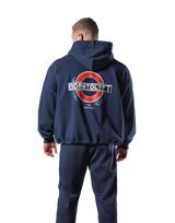 LÝFT Circle Sweat Hoodie - Navy