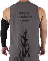 Fire Design Stretch Tanktop - D.Grey