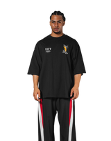 Statue Y Extra Big T-Shirt - Black
