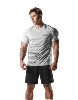 Faded Graphic Slim Fit T-Shirt - White