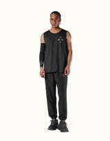 2Way Stretch Loose Fit Tanktop Ver.2 - Black