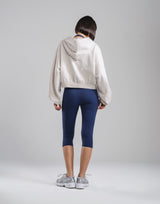 Sorona® Dolman Cropped Sweat Hoodie - Grey