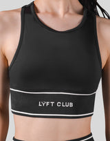 LÝFT Club Waist Rib Bratop - Black