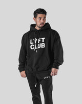 LÝFT CLUB Oversize Sweat Hoodie - Black