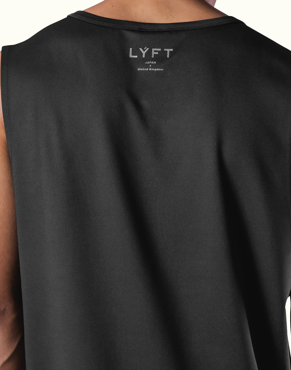 2Way Stretch Loose Fit Tanktop Ver.2 - Black