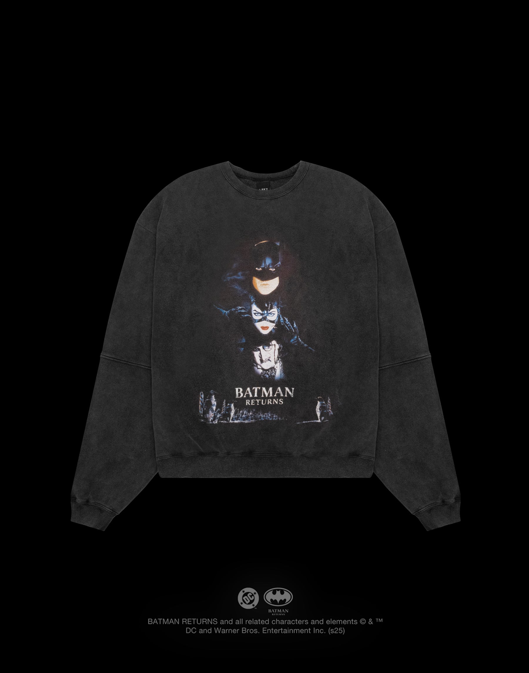 トップス LYFT BATMAN VINTAGE CREWNECK SWEAT BLACK 7_6d802c79-ea98-4c6c-9818-