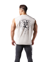 Old English No Sleeve - Ivory