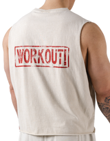 Leg Day Vintage Box Tank Top - Ivory