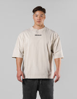 Vintage Original Pattern Extra Big T-Shirt - Ivory