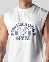 LÝFT × Power House Gym No Sleeve- White