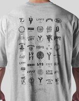 Heritage Logo Big T-Shirt - Grey