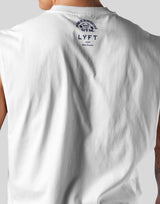 LÝFT × Power House Gym No Sleeve- White
