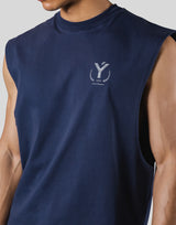 Laurel Y One Point No Sleeve - Navy