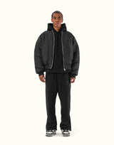 Oversize Puffer Jacket - Black