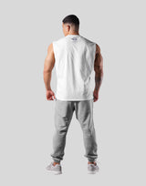 LÝFT × Power House Gym No Sleeve- White
