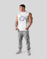 LÝFT × Power House Gym No Sleeve- White