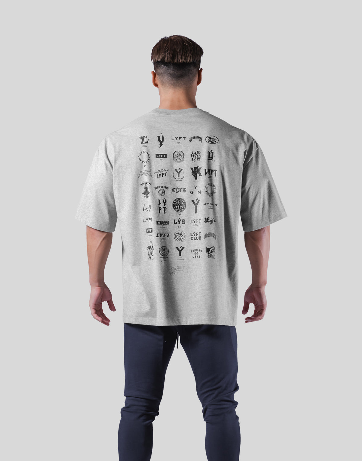 Heritage Logo Big T-Shirt - Grey