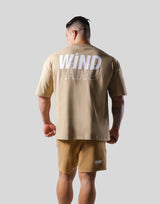 LÝFT × WIND AND SEA Big T-Shirt - Beige