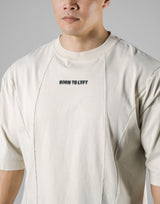 Vintage Original Pattern Extra Big T-Shirt - Ivory