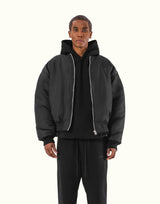 Oversize Puffer Jacket - Black