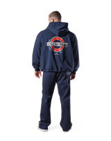 LÝFT Circle Sweat Hoodie - Navy